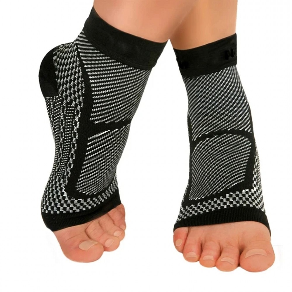 Ankle Brace Sock - 1pair Sports Ankle Brace Compression Sleeve